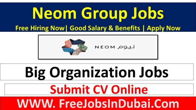 NEOM Careers Jobs In Saudi Arabia