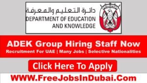 adek careers, adek dubai careers, adek UAE careers, adek abu dhabi careers.