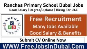 ranches primary school careers, ranches primary school dubai careers,