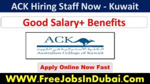 ack careers, ack kuwait careers