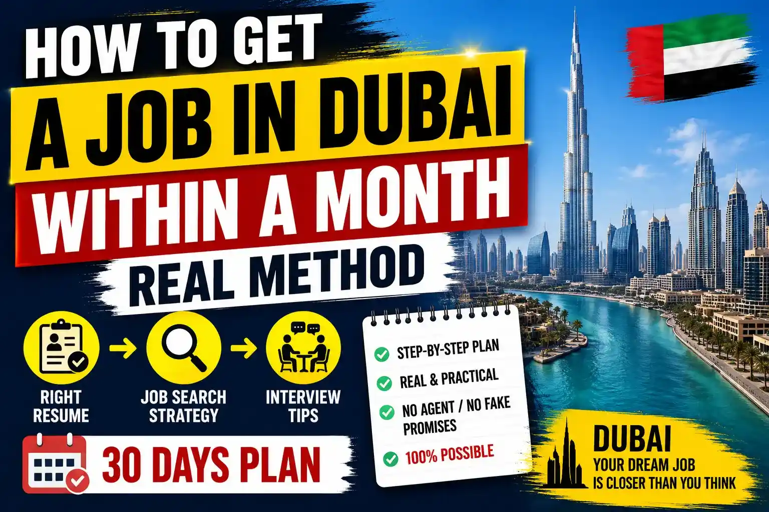 How To Get Jobs In Dubai With In Month