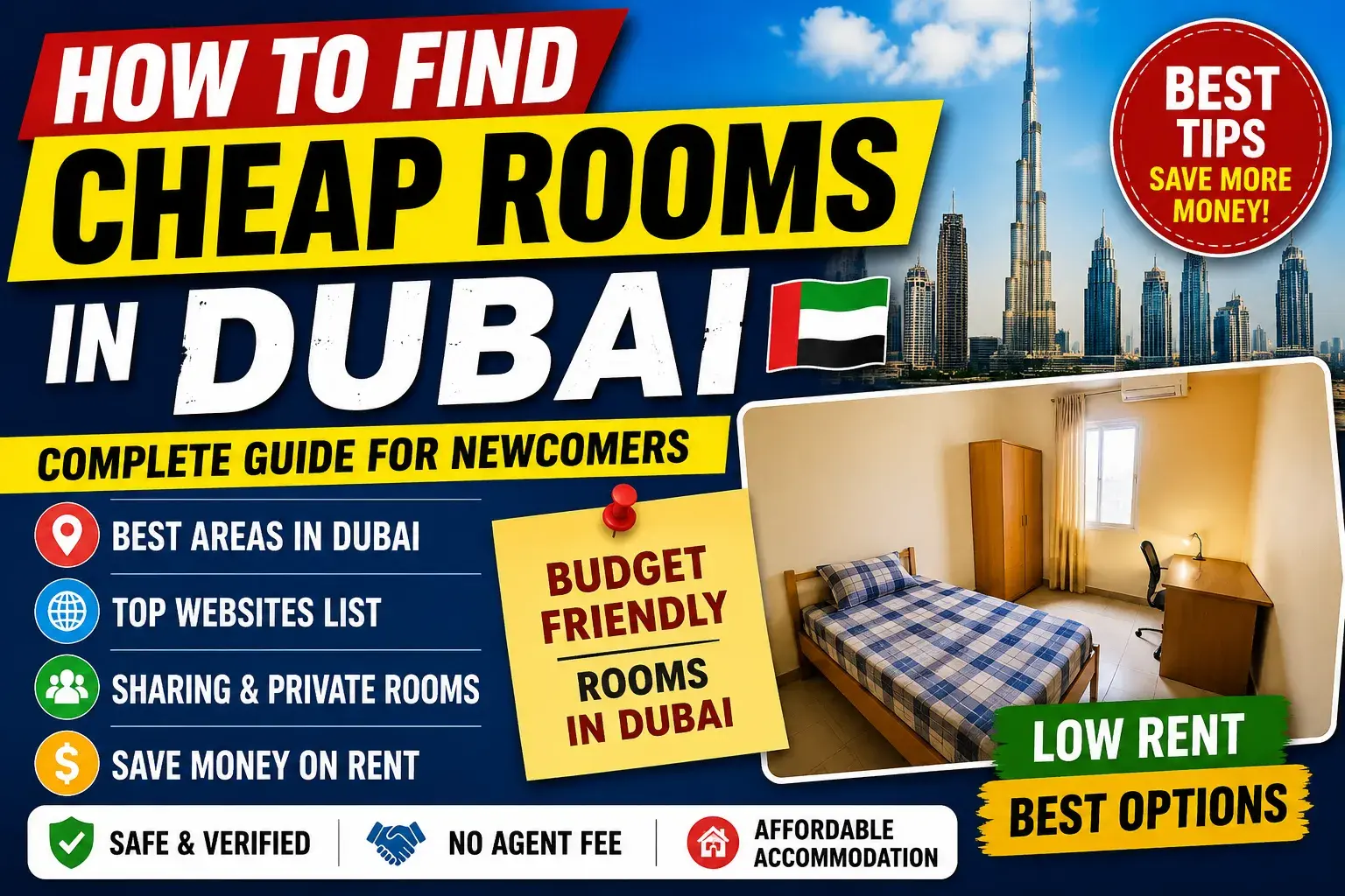 How To Find Cheap Rooms in Dubai