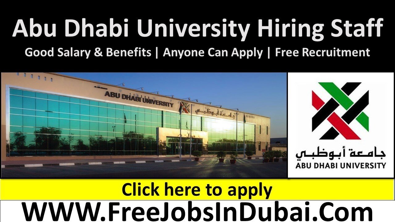 abu dhabi university jobs Career