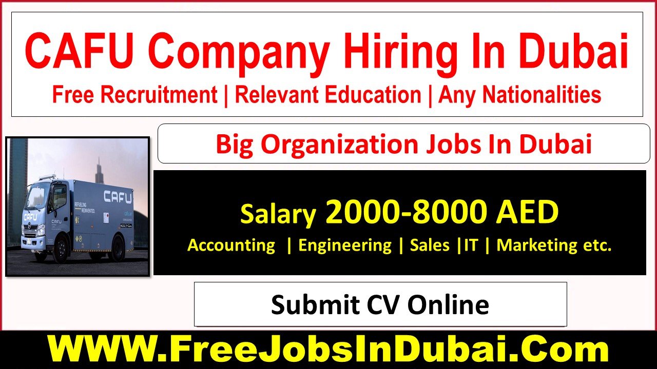 cafu careers Dubai Jobs