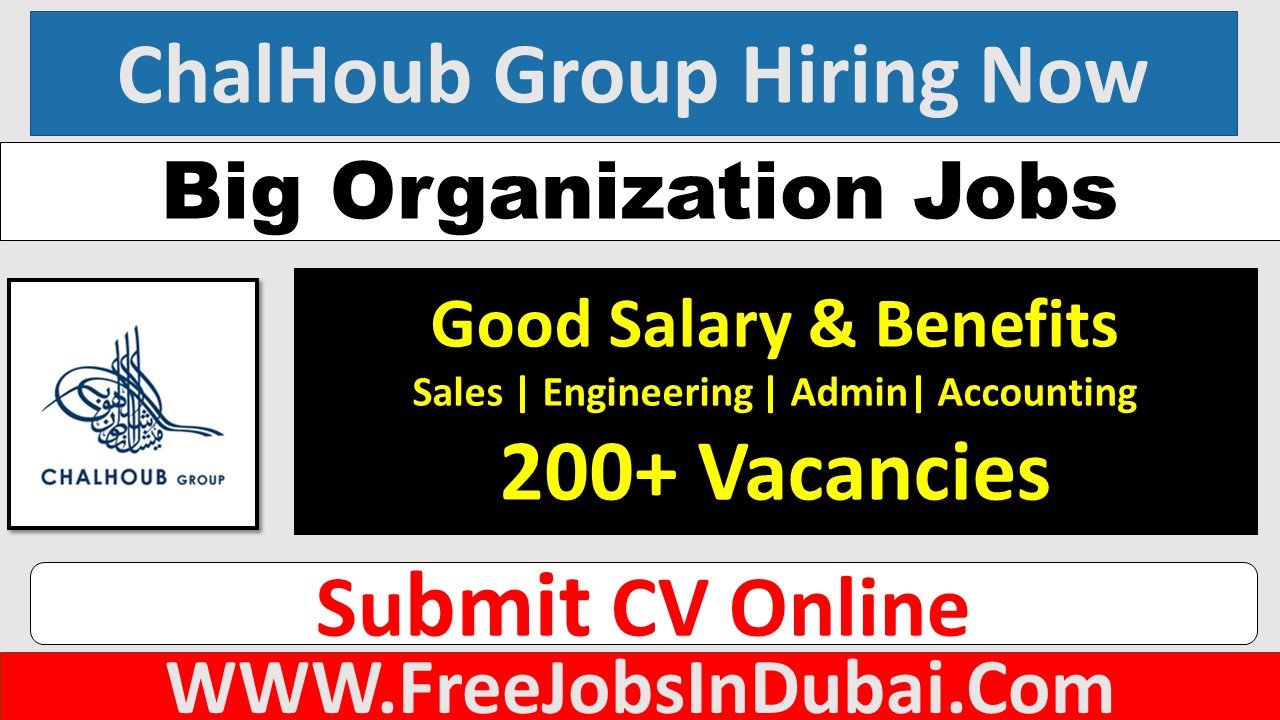 chalhoub group careers Dubai Jobs