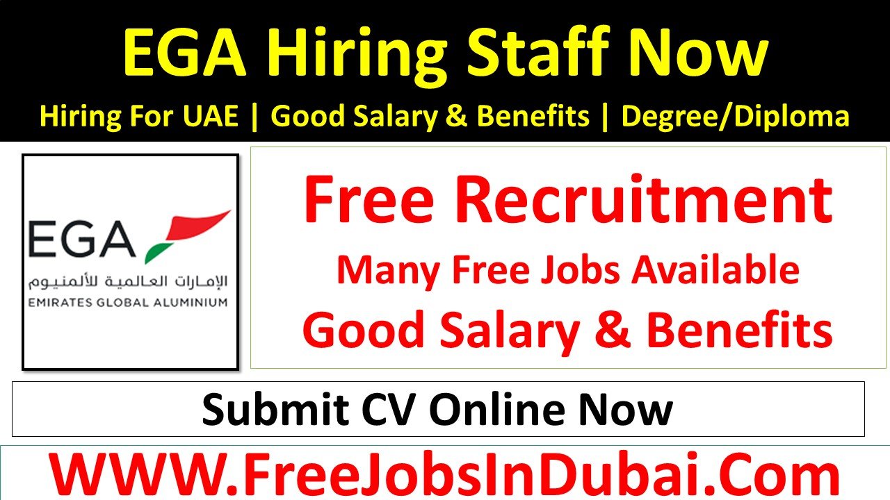 ega careers Dubai Jobs