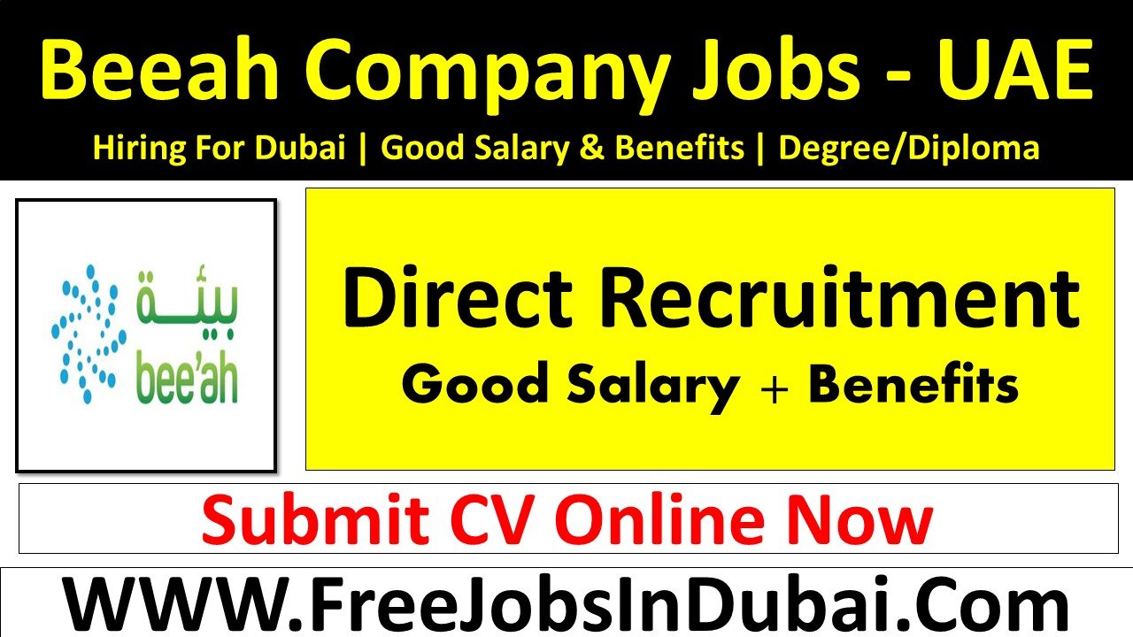 bee'ah careers Dubai Jobs