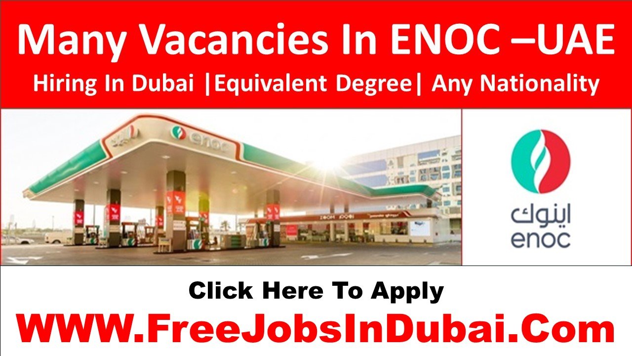 enoc careers Jobs In Dubai