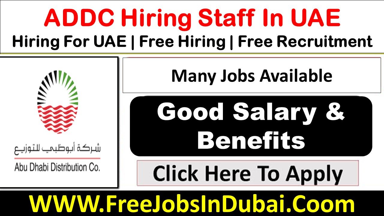 ADDC Careers Jobs In UAE