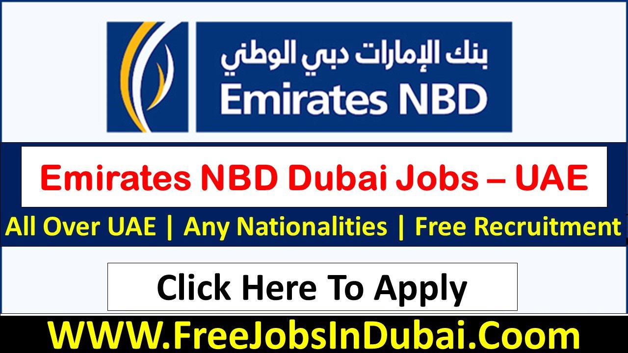 Emirates NBD Careers Dubai Jobs