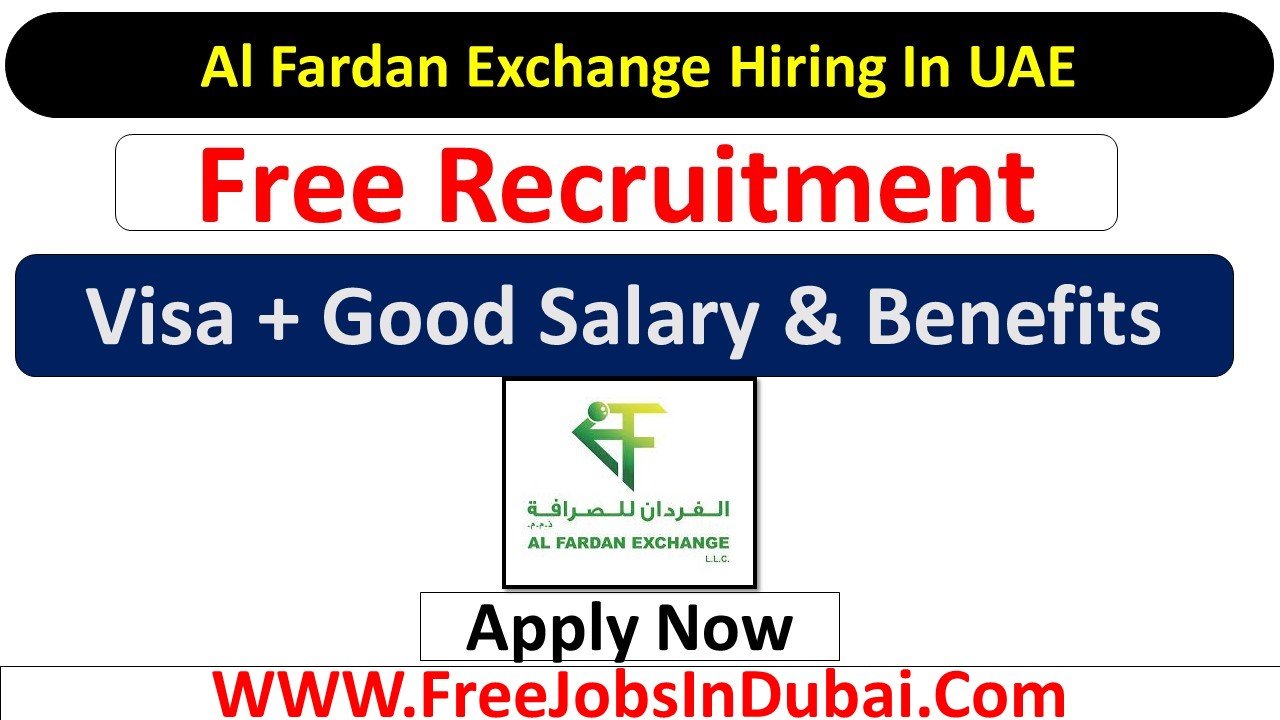 al fardan exchange careers Dubai Jobs