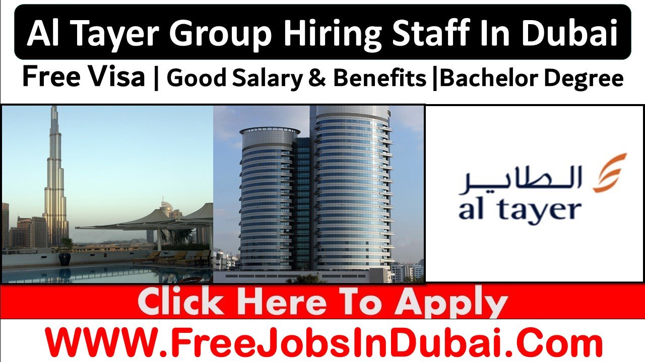 al tayer careers Group Jobs In Dubai