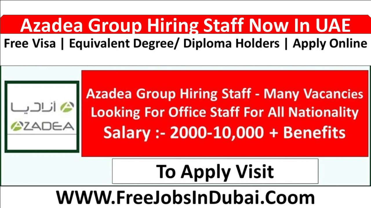 Azadea Group Jobs In Dubai
