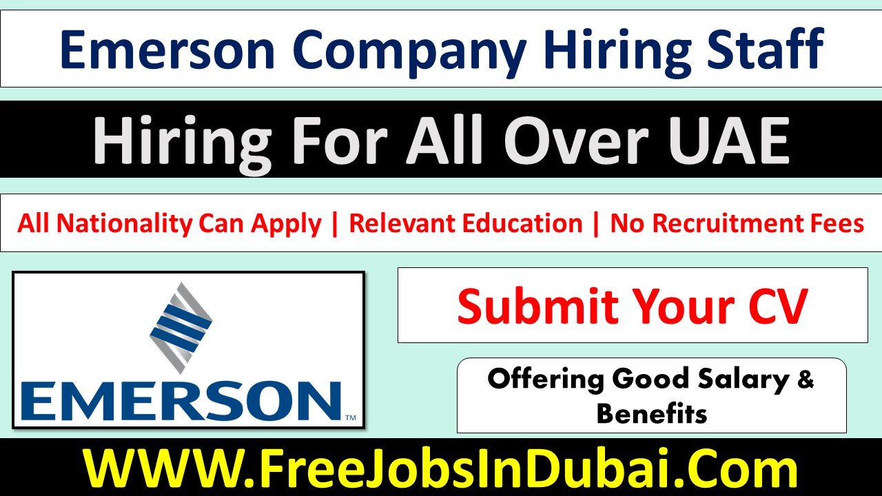 emerson careers Jobs In Dubai