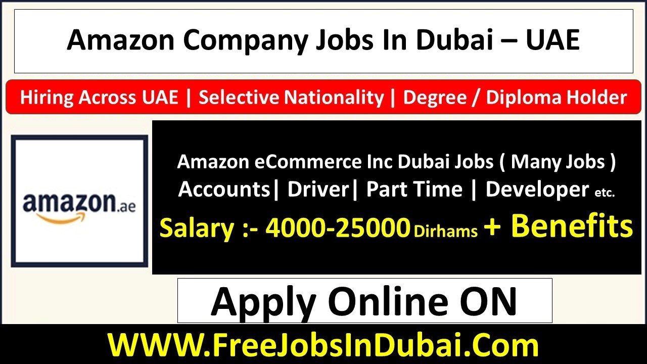Amazon Careers Dubai Jobs Opportunities
