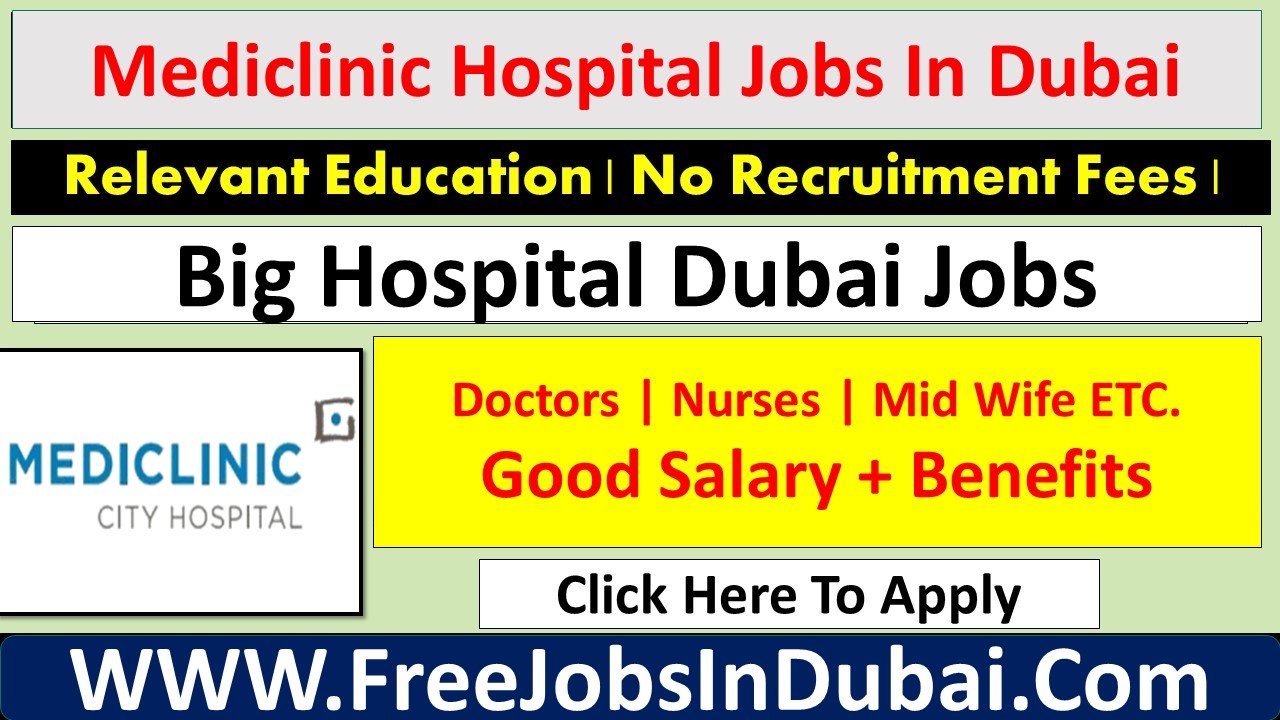 mediclinic careers Hospital Jobs