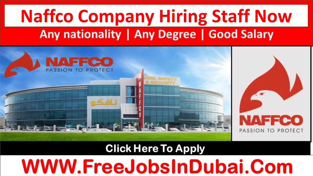 naffco careers Jobs In Dubai