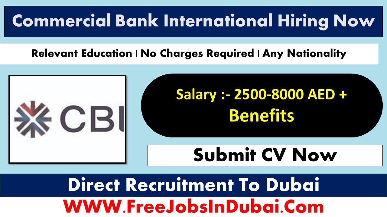 commercial bank international careers Jobs