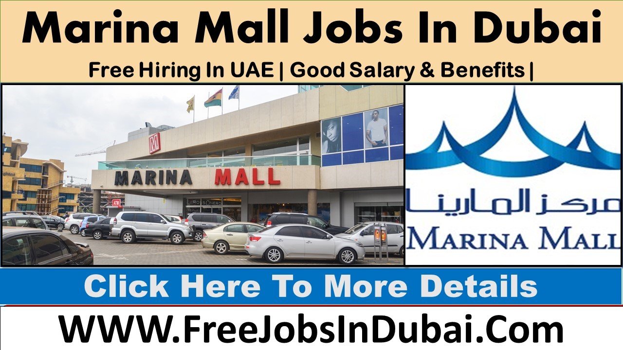 marina mall career Jobs In Dubai