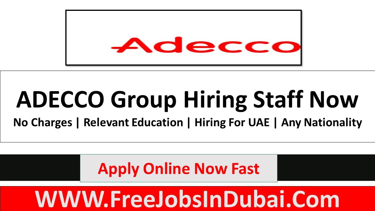 adecco careers Dubai Jobs