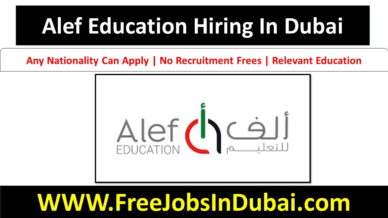 Alef Education Careers Dubai Jobs