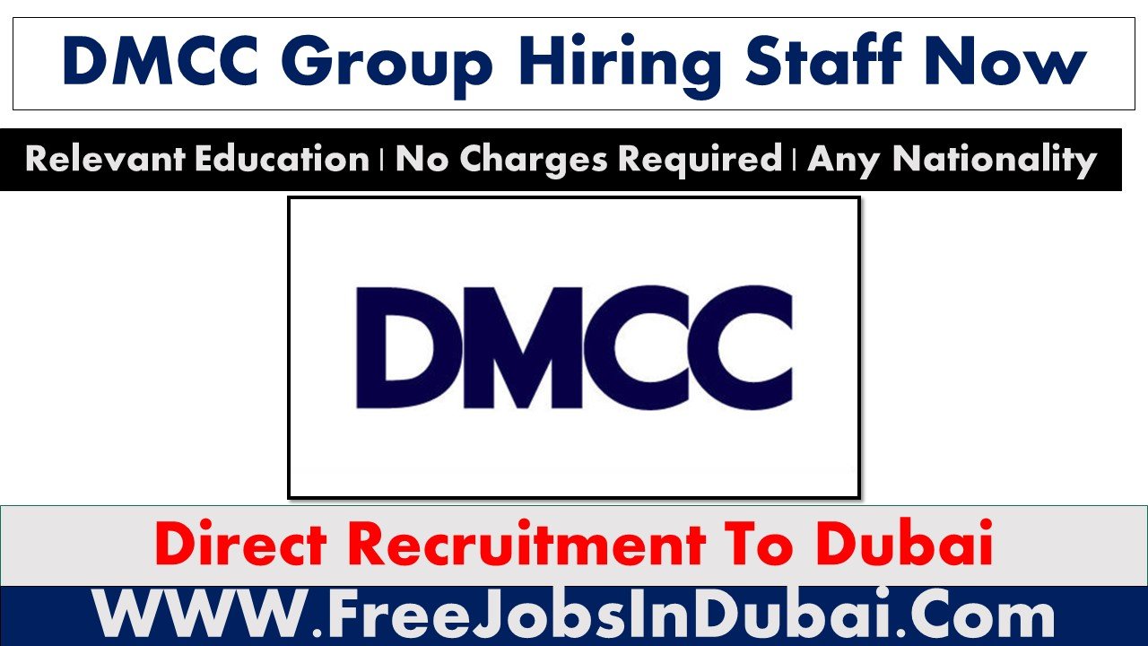dmcc careers Jobs In Dubai