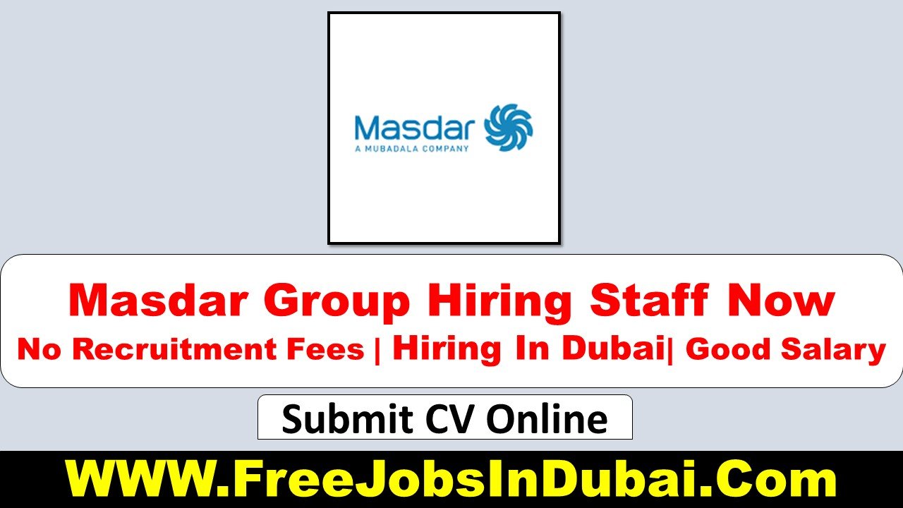 masdar careers Dubai Jobs