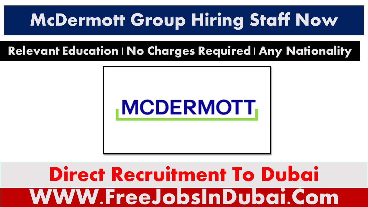 mcdermott careers Dubai jobs