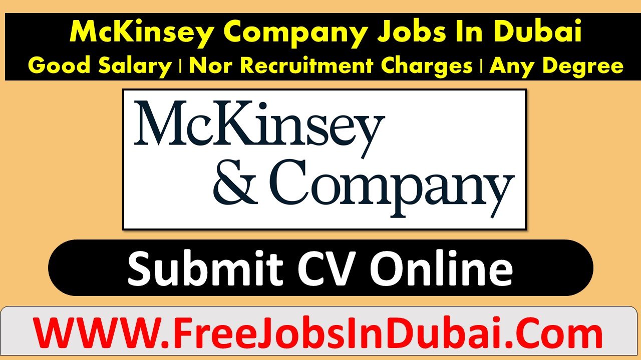 mckinsey careers Dubai Jobs