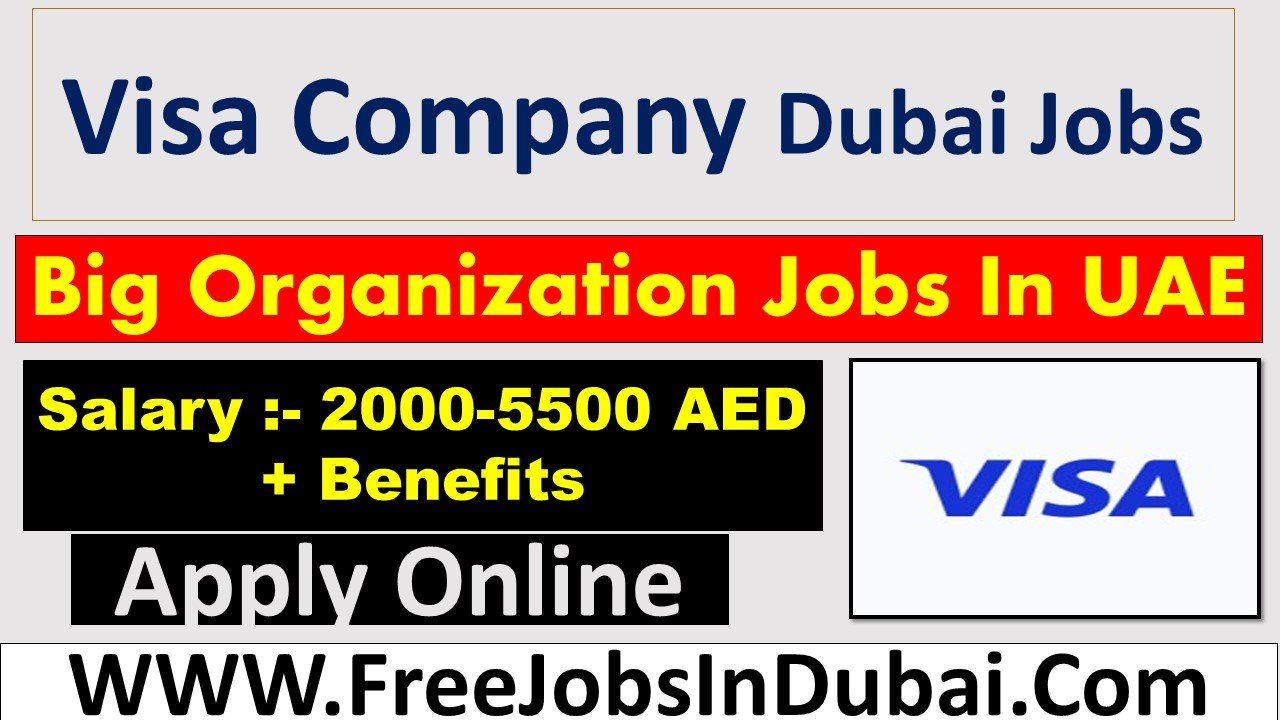 visa careers UAE Jobs