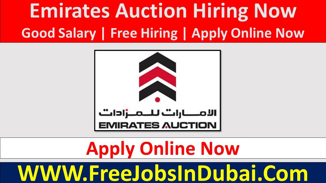emirates auction careers, emirates auction dubai careers.