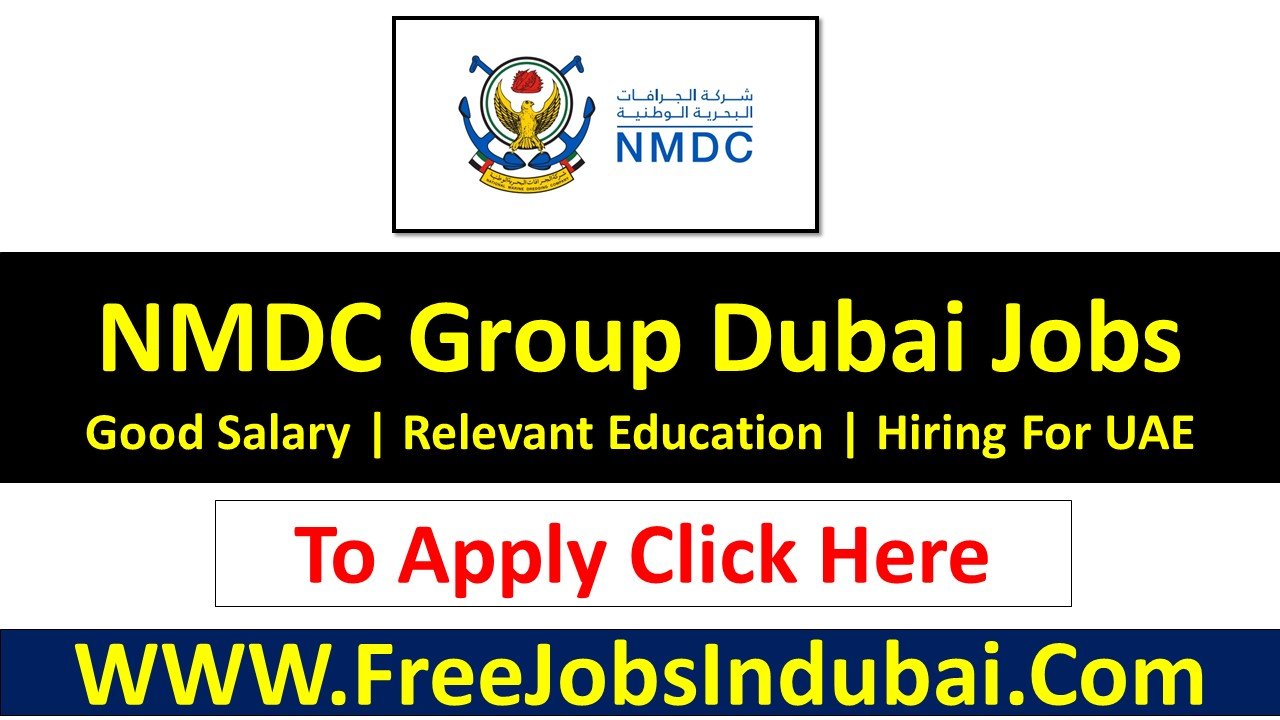 nmdc careers Jobs In Dubai