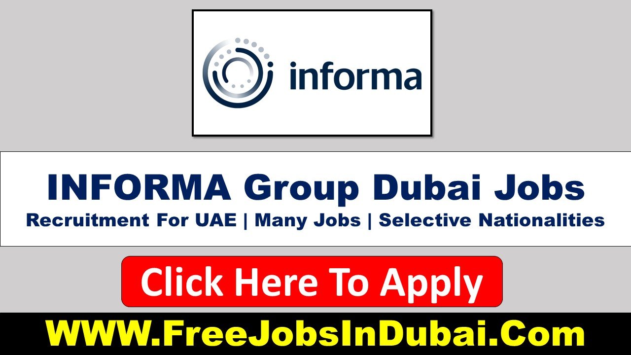 informa careers Dubai Jobs