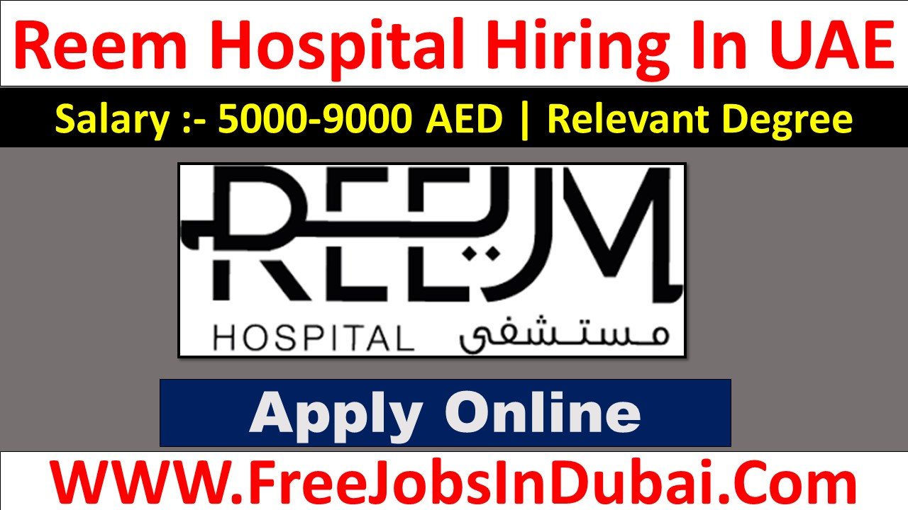 al reem hospital careers jobs In Dubai