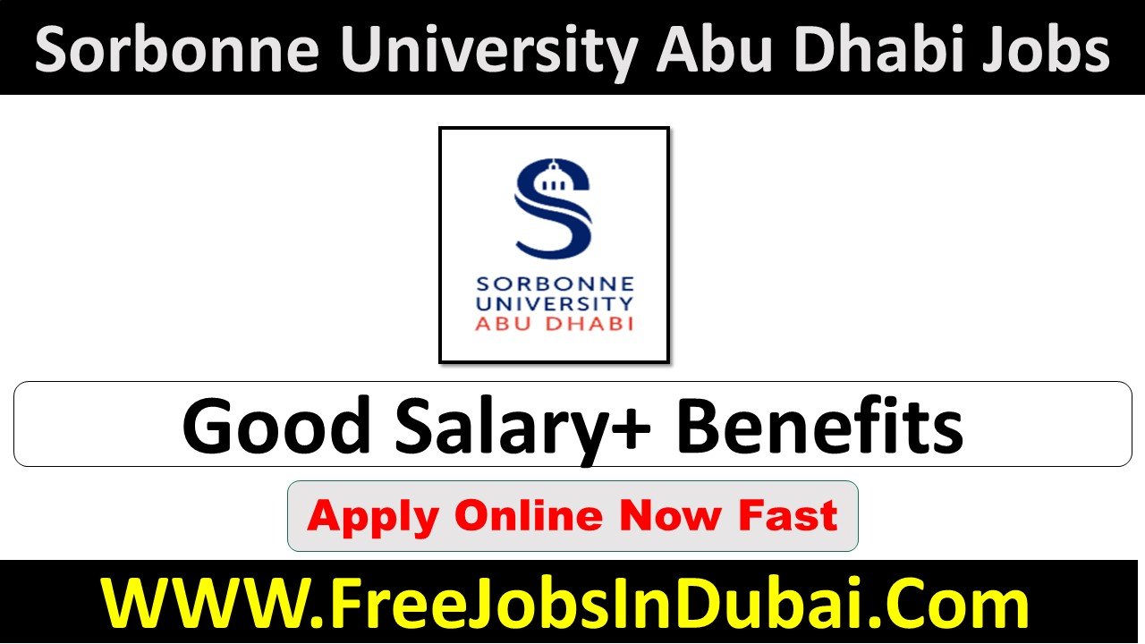 sorbonne university abu dhabi careers jobs