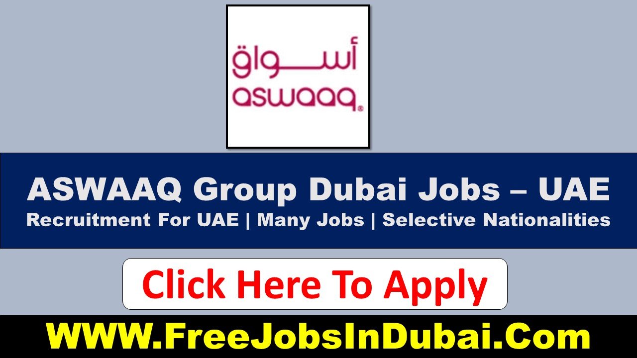 aswaaq Supermarket Careers Jobs In Dubai