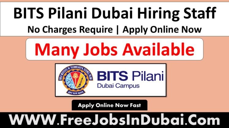 Bits PILANI Dubai Careers Jobs In UAE - JobsInDubai