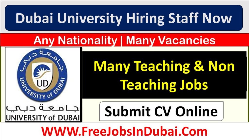 phd english jobs in dubai