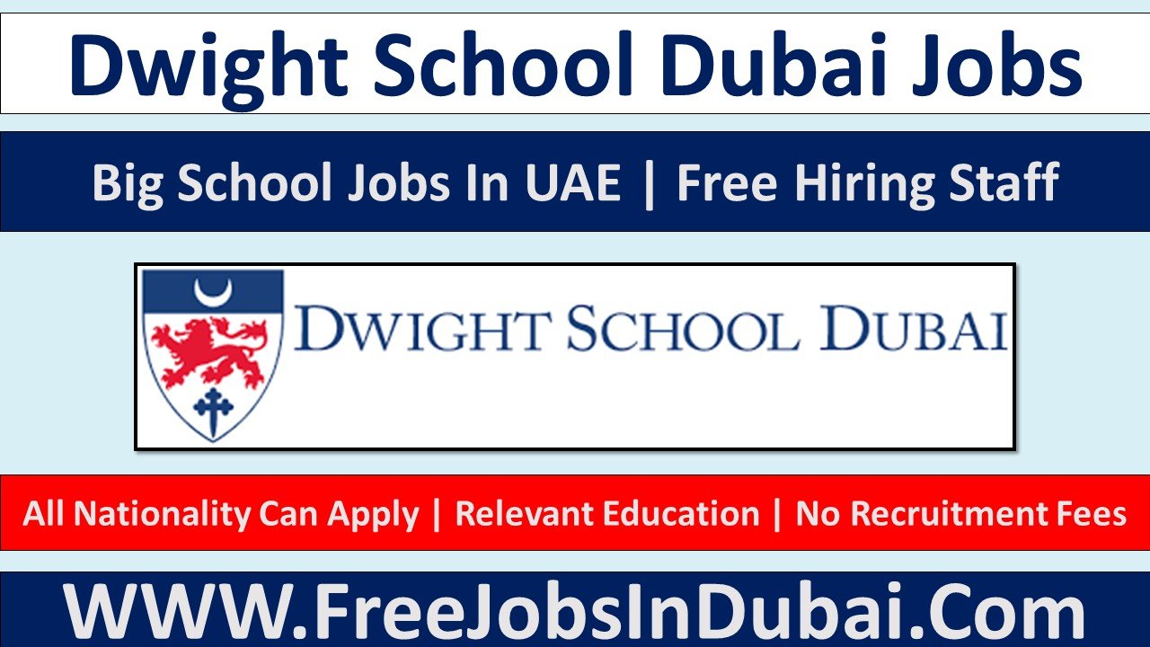 dwight school dubai careers Jobs
