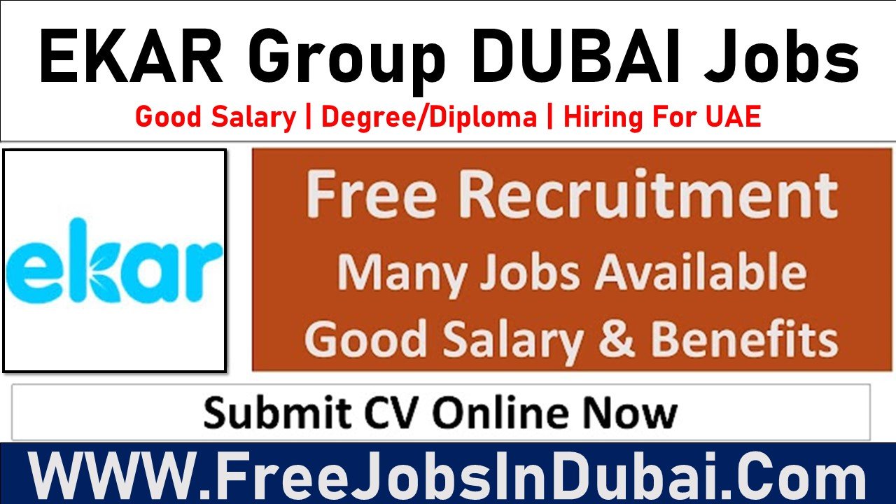 ekar careers Dubai Jobs