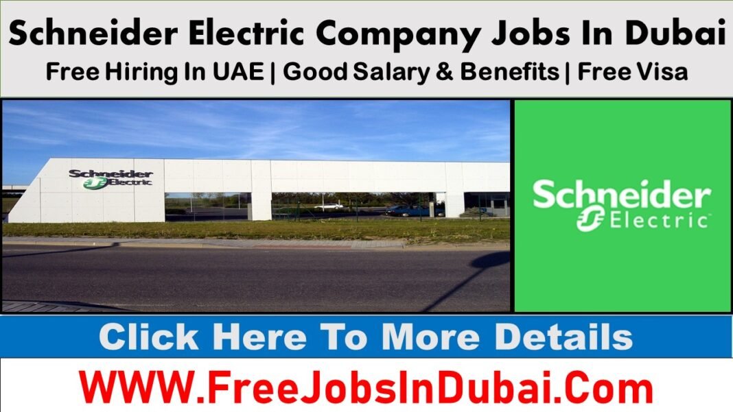 Schneider Electric Careers UAE Jobs Opportunities JobsInDubai