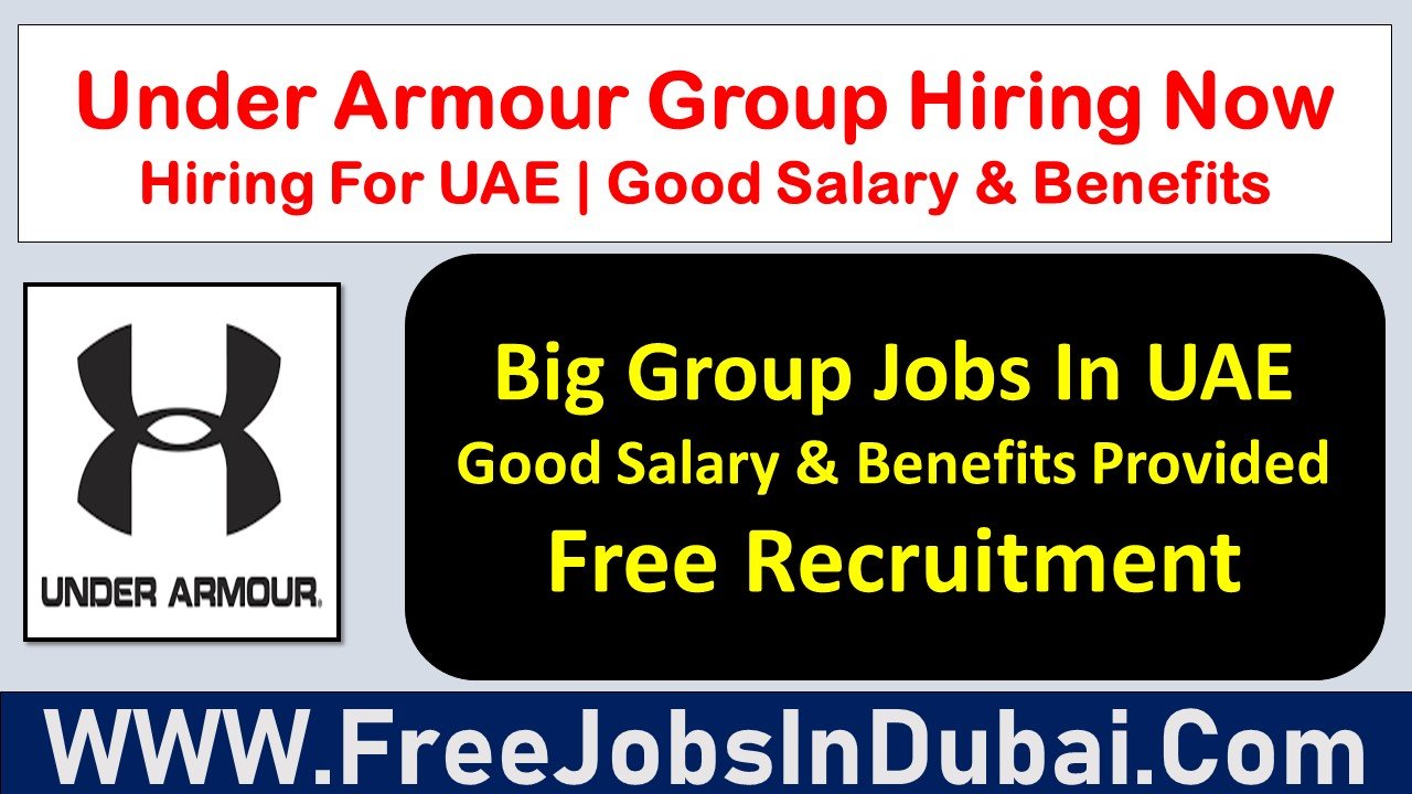 under armour careers Jobs In Dubai