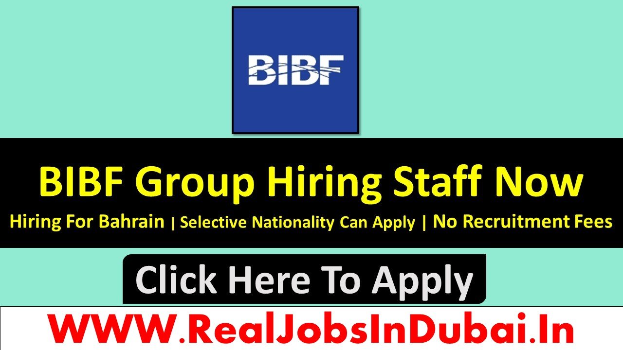 bibf careers Jobs In Bahrain