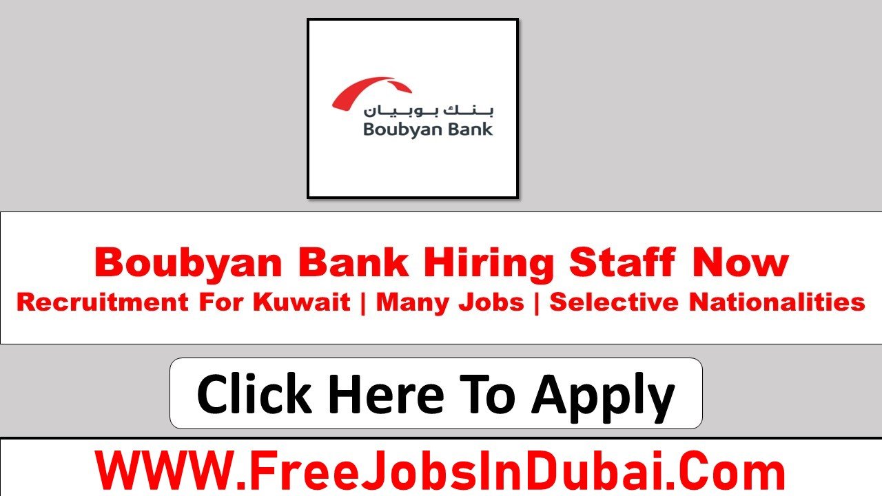 boubyan bank careers Jobs In Kuwait