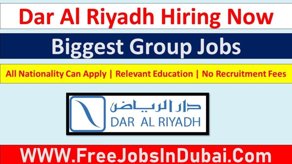 Dar Al Riyadh Careers Jobs Vacancies In Saudi Arabia