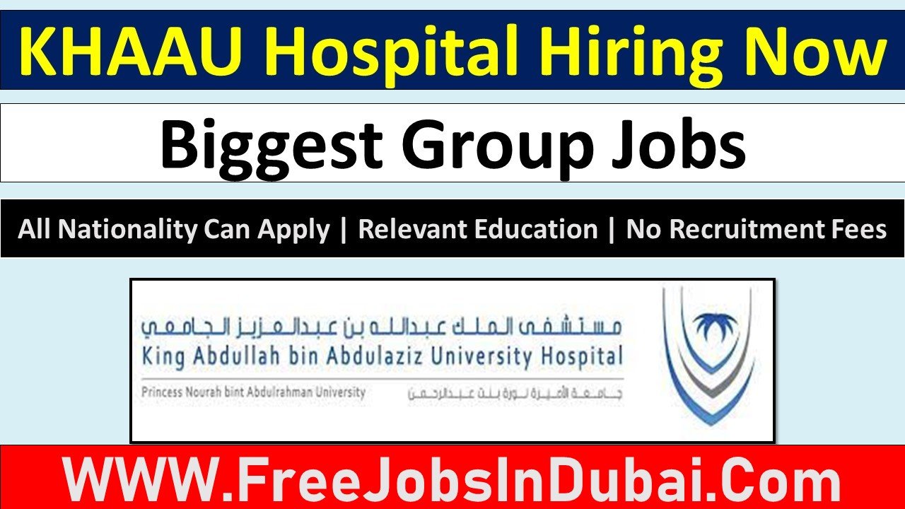 kaauh careers Dubai Jobs