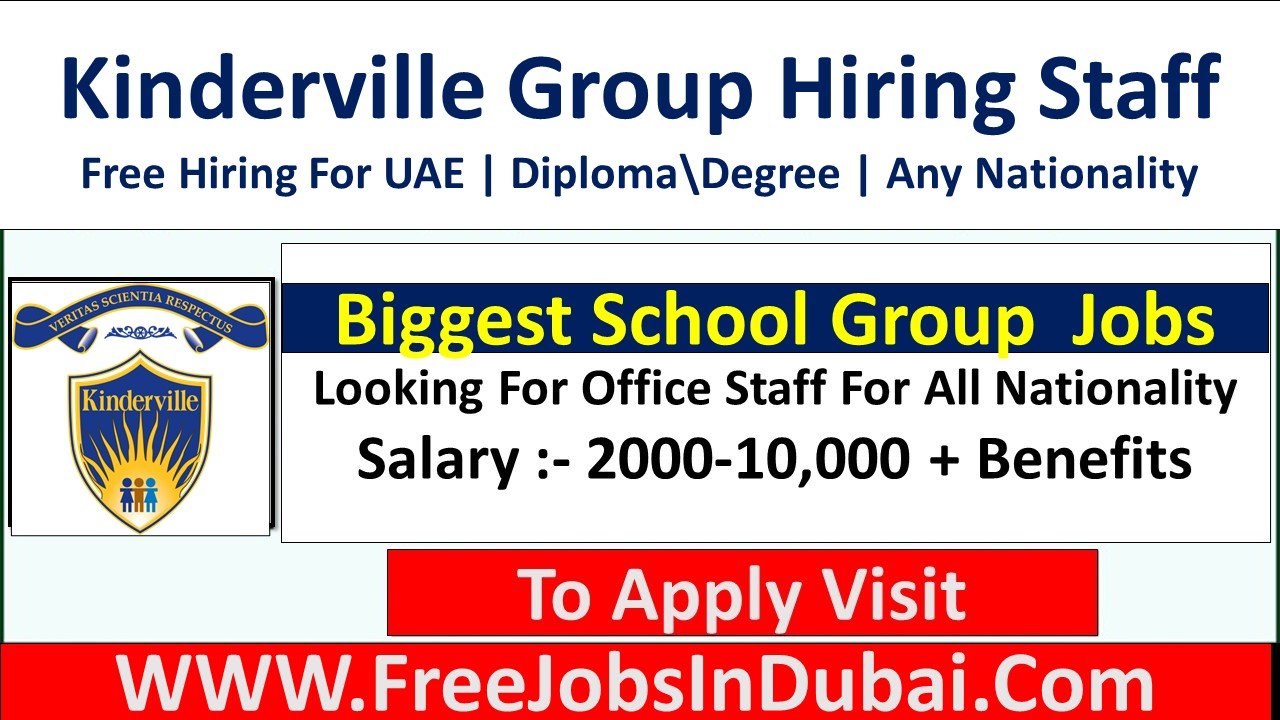 kinderville early learning center careers Jobs In Dubai