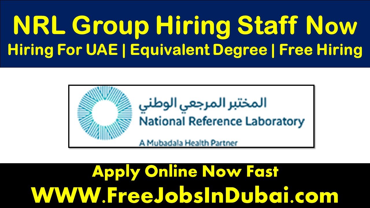 NRL careers Dubai Jobs