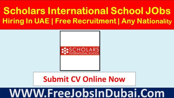 scholars international academy careers, scholars international academy sharjah careers, scholars international academy dubai careers, scholars international academy UAE careers,