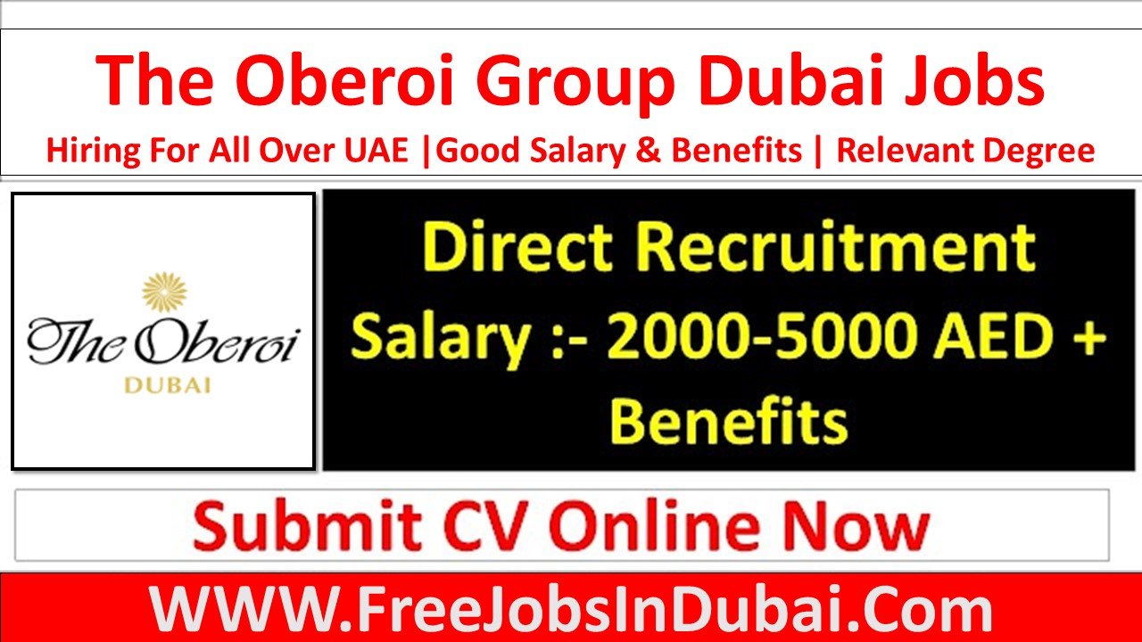 oberoi careers Dubai Jobs